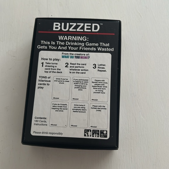 Buzzed - The Hilarious Party Game That Will Get You & Your Friends Buzzed - Picture 6 of 6
